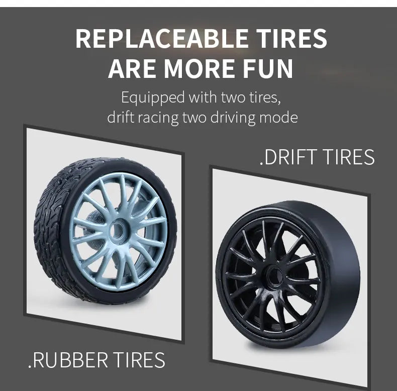 2.4G Drift Rc Car 4WD RC Drift Car Toy Remote Control GTR Model AE86 Vehicle Car RC Racing Car Toy for  Christmas Gifts