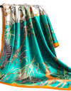 Women Scarf Silk Feeling Hair Neck Square Brand Office bandanna muffler Waiter Flight Attendants Handkerchief Rings wrap