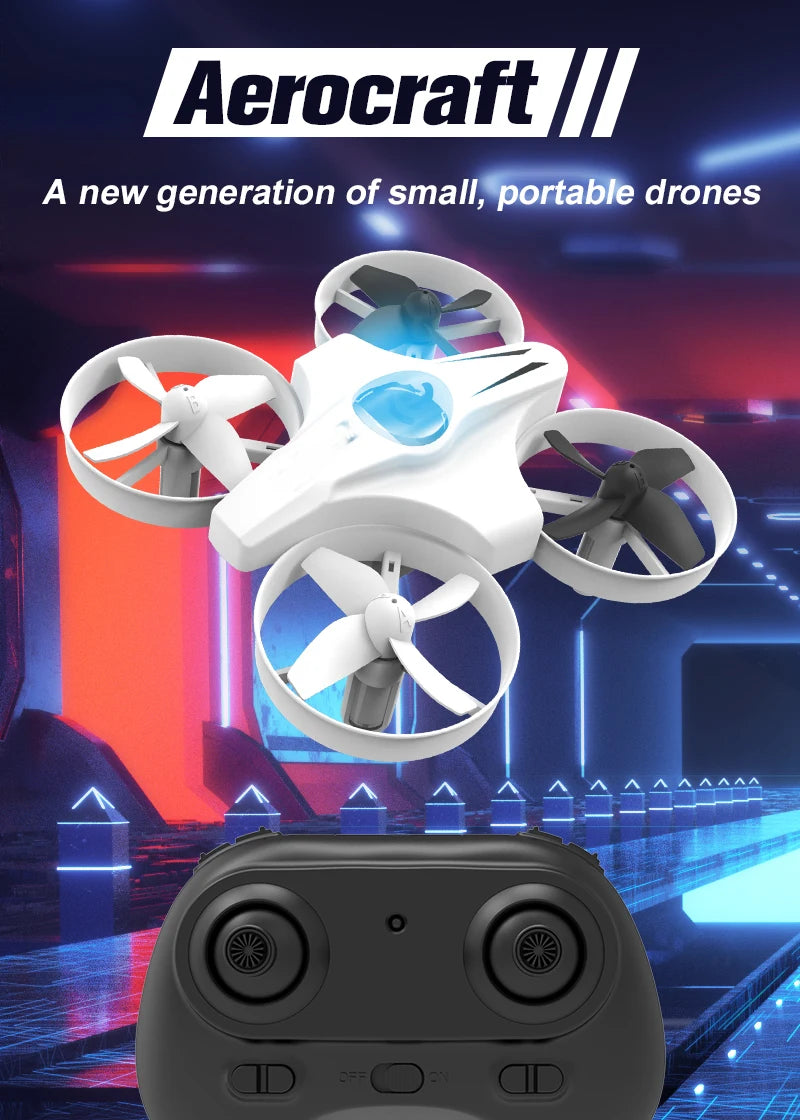 Mini Rc Drone 4Ch 6-Axis Headless Mode Helicopter 360 Degree Flip Remote Control Quadcopter Toys Plane UFO Mini Drone