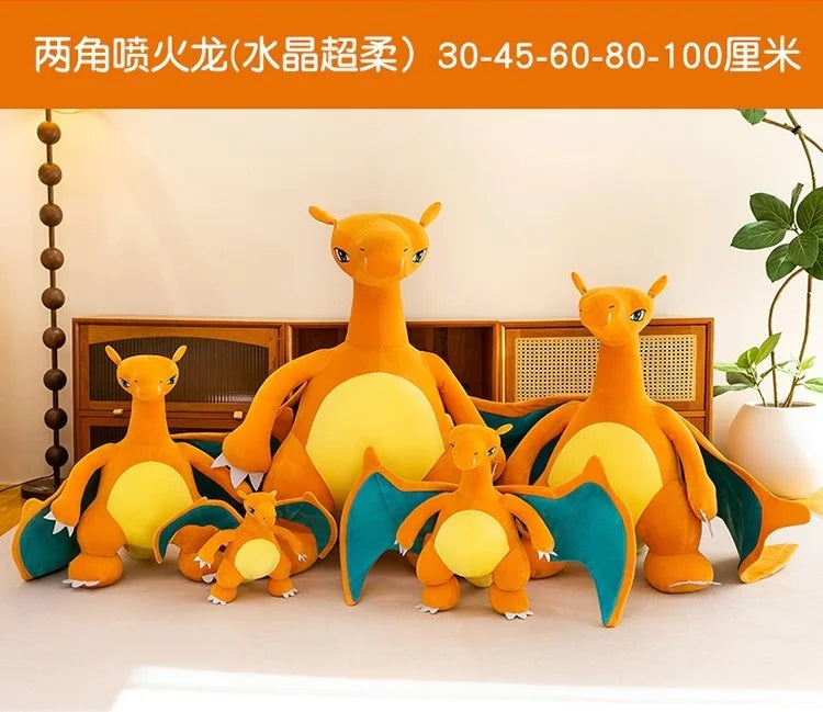 Cute Fantasy Creature Plush Toy Set Soft Stuffed Pillow