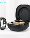 R10 Smart Ring with Charging Case for Men Women, Health and Sleep Monitor, 5ATM Waterproof, Multi-sport Mode