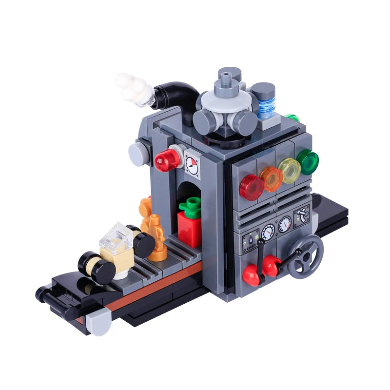 Christmas Village House Building Blocks Sleigh Reindeer Tree Present Car Wreath Fireplace Gingerbread Man Bricks Toys  Gift