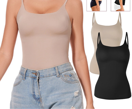 Women Shapewear Camisole Tank Top – Tummy Control Slimming Vest