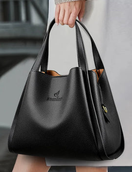 Top-handle Bag Handbags Leather Bags Ladies Shoulder Hand Bags Tote Shopping Bucket Bag