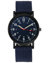 Men Business Leather Calendar Watch Men's Fake Three Eye Luminous Quartz