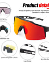 Polarized Cycling Sunglasses Outdoor Bicycle Glasses Men MTB Cycling Glasses Women Road Bike Glasses UV400 Bicycle Sunglasses
