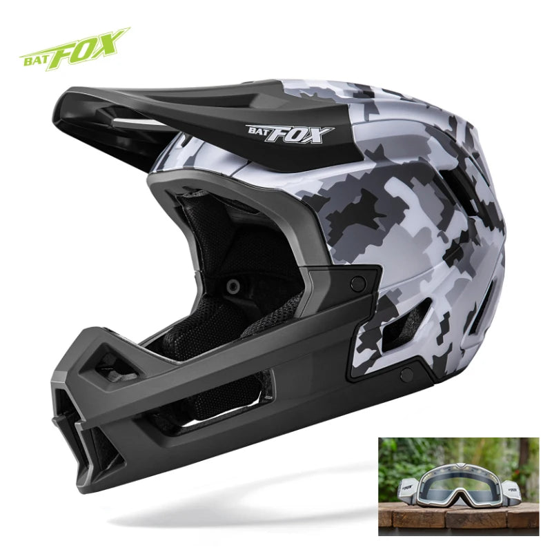 Full Face MTB Cycling Helmet For Downhill And Off Road Riding