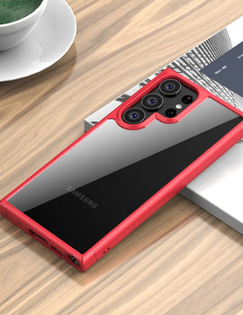 for Samsung S23 S22 Case S23 S22 Plus PC TPU Hybrid Airbags Shockproof Armor Cover for Samsung Galaxy S23 S22 Ultra Case