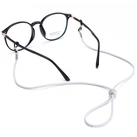 Colorful Elastic Silicone Eyeglasses Straps Sunglasses Chain Sports Anti-Slip String Glasses Ropes Band Cord Holder