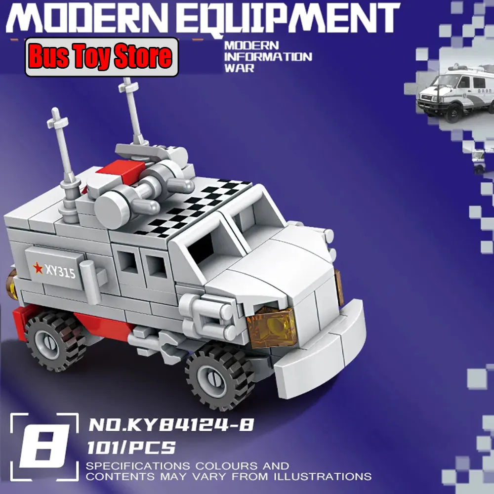 Aircraft Tank Aircraft Carrier MODERN EOLIPMENT MODERN WAR INFORMATION WW2 Military Model Building Blocks Bricks for Boy