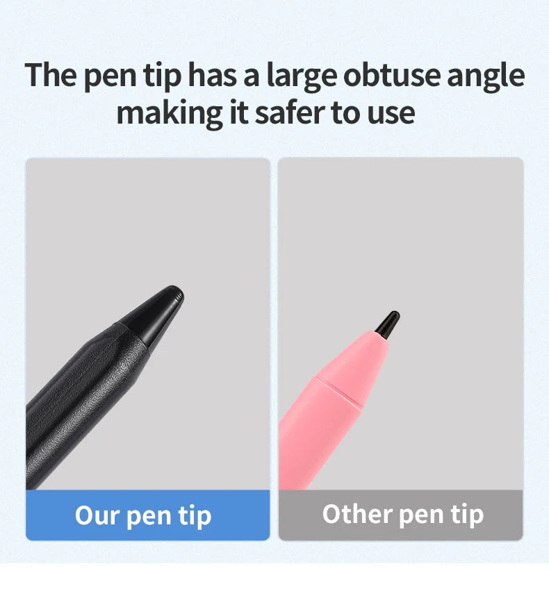 6.5 Inch Leather Case for Magic Tablet Full Screen Handwriting Induction Drawing Blackboard Erasable Meeting LCD sketches Pad