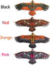 1.1m Eagle Kite With 30 Meter Kite Line Large Eagle Fly Bird Kites Children Best Gift Family Trips Garden Outdoor Sports Game