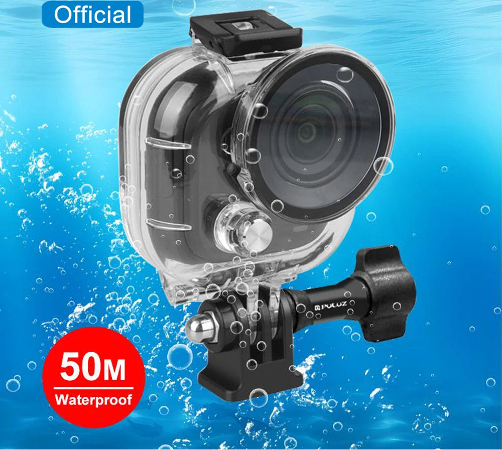 50 Metre Waterproof Diving Case for Insta360 GO Ultra with Invisible Base