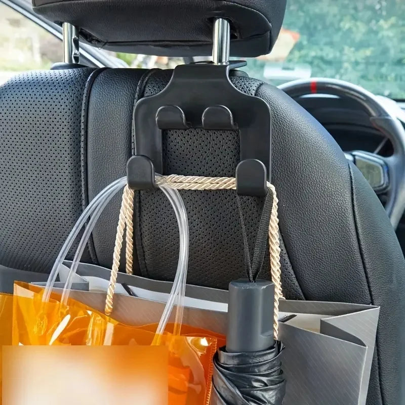 Auto Seat Headrest Hook Storage Hanger Car Vehicle Back Seat Organizer Stand Car Mobile Phone Holder Car Interior Accessories