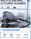 Photochromic Cycling Glasses UV400 Sports Sunglasses Men MTB Cycling Eyewear Road Bike Goggles Outdoor Bicycle Glasses