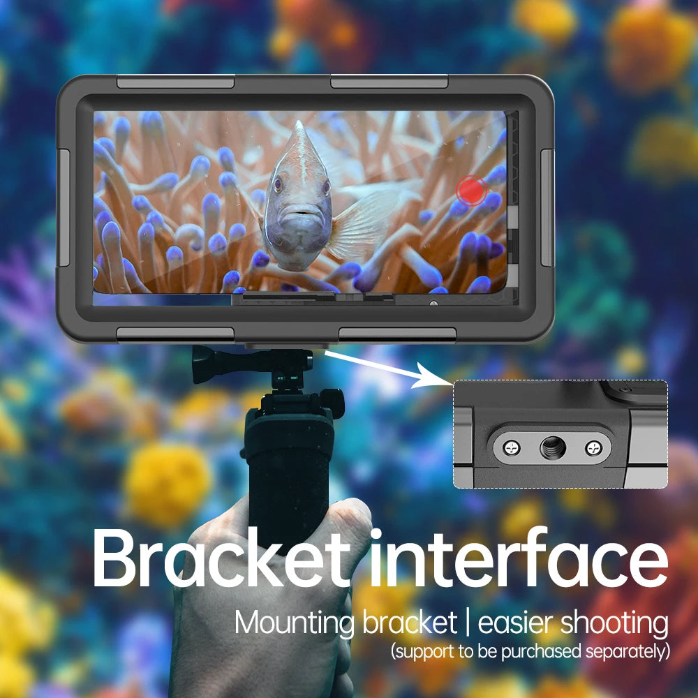 multicolor IP68 standard 15M/50ft diving/swimming photography professional diving waterproof Phone Case