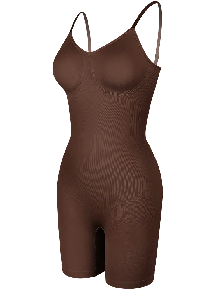 Women Full Body Shapewear Bodysuit – Tummy Control Thigh Slimmer Fajas