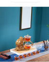 Heat-resistant Glass Teapot With Base Creative Tea Set Elephant Shape Automatic Tea Set Pu'er Oolong Teapot And Cup Set