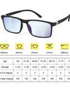 Bifocals Reading Glasses Anti Blue Light Presbyopia Eyeglasses Near Far Sight Spectacles Hyperopia Diopter +1.0-4.0