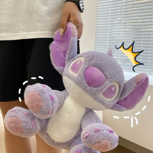 Disney Cartoon Purple Stitch Doll Star Kawaii Plush Toy Girl's Birthday Doll Girlfriend Valentine's Day Gift 25cm/30cm/45cm