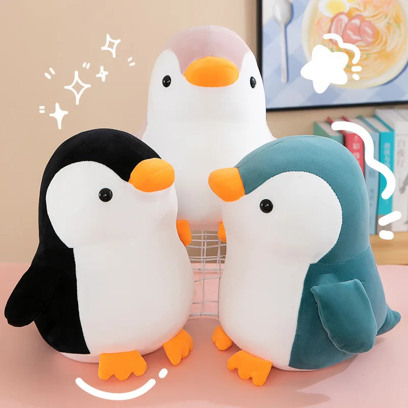 Kawaii Plush Penguin Stuffed Doll Cute Toy for Kids Girls Birthday Xmas Gift Soft Sleep Companion Cuddly Animal Plushie