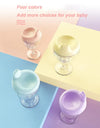 150ml Baby Learning Drinking Bottle Novelty Wine Glass Shaped Sippy Cup with Lid Kids Toldder Nursing Bottle Infant Feeding Cups
