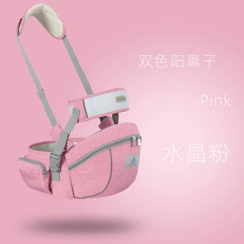 Ergonomic  Carrier Portable   Hip Seat Waist Stool Sling Front Facing Kangaroo  Wrap Carrier For  Gear