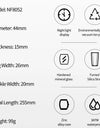 Multi-function Calendar Watches Male Fashion Sport Personalized  Wrist Watches Large Dial TPU Strap Clock