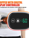 Red Light Heating Vibration Massage Inflatable Belt Airbag Support Air Decompression Back Brace Adjustable Waist Support Belt