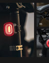 Smart Brake Sensing Bike Taillight IPX6 Waterproof Type-C Synchronized Bicycle Rear Light MTB Road Cycling Tail Light