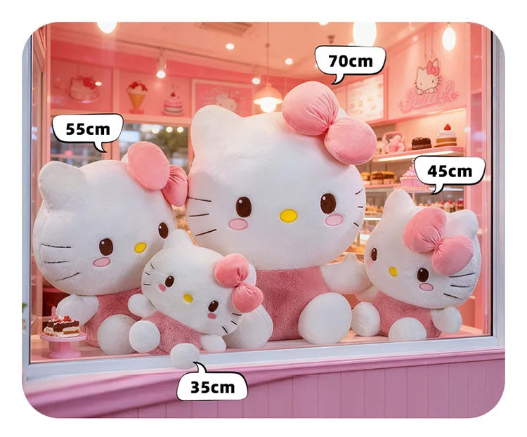 Cute Cat Character Plush Stuffed Doll Toy