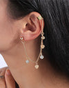 Simple Tiny Heart Clip Earrings for Women Romantic Heart Earring Ear Cuff Trendy Jewelry