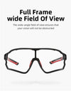 Photochromic Bicycle Glasses UV400 Goggle Large Frame Men Women Sports Bike Eyewear Sungless Adjustable Cycling Glasses