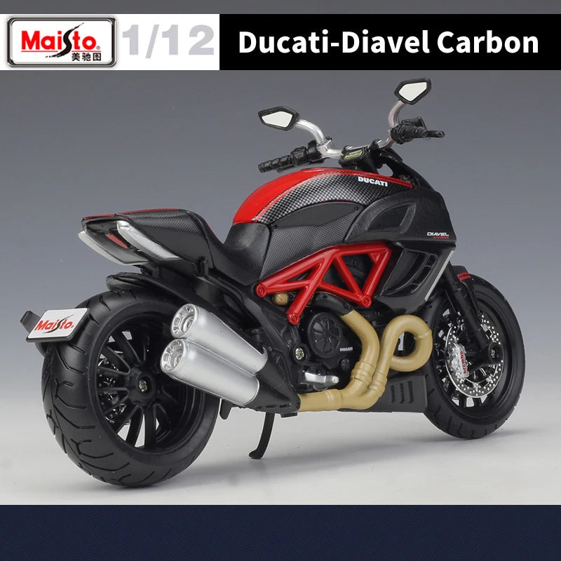 1 12 Scale Ducati Diavel Carbon Diecast Motorcycle Model