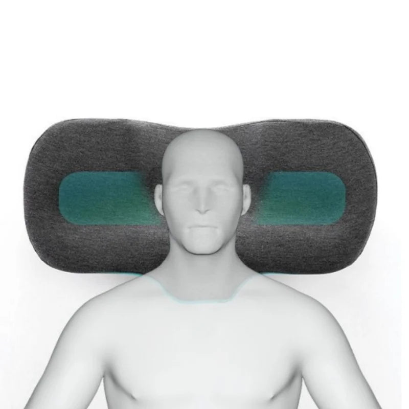 Memory Sponge Sleeping Pillow Cervical Traction Massage Pillow Ergonomic Concave Pillow Headrest Stop Snoring