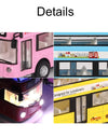 1/36 Double-decker Bus Model Car Toy Alloy Diecast Sound Light Metal Vintage London Autobus Models Toys Collection s Gifts