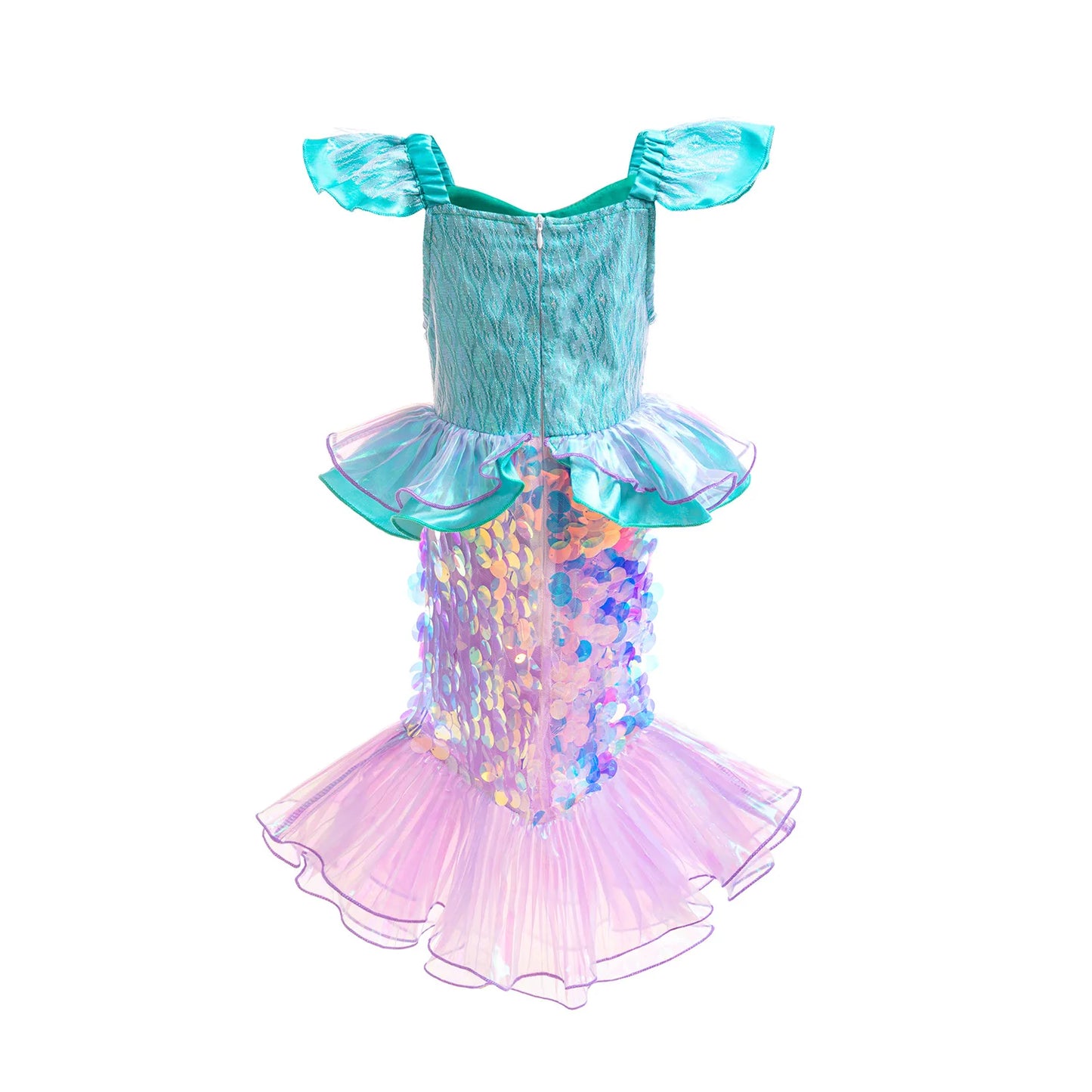 New Girl Dresses Princess Costume Kids Mermaid Cosplay Costume Kids Carnival Birthday Party Prom Costume Party Dresses For girls
