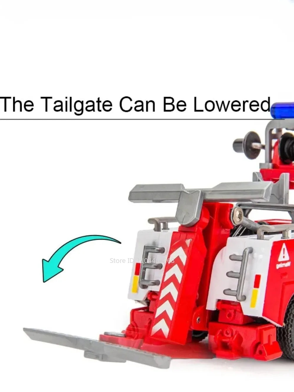 1:32 Double Hook Obstacle Clearing Car Garbage Truck Model Toy Metal Diecast Pull Back Engineering Vehicle Models Boys Gifts