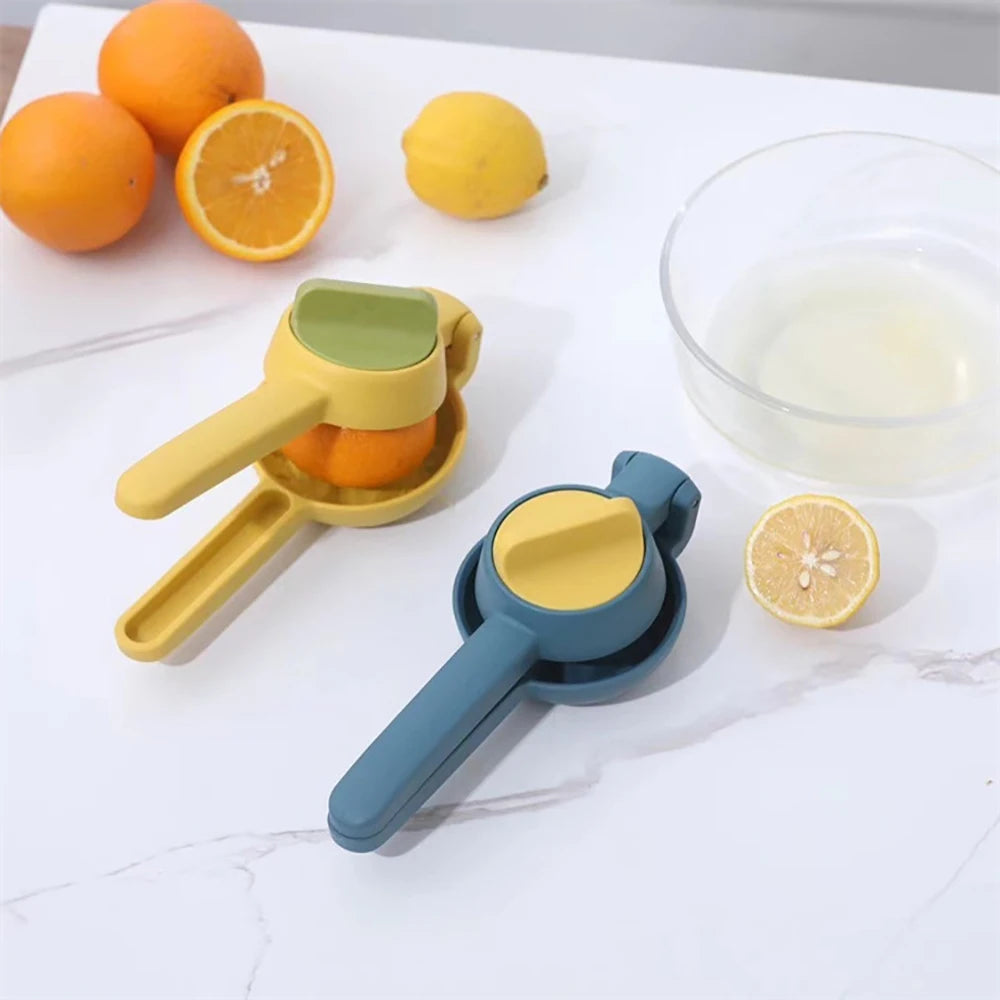 Mini Multifunctional Juicer Handheld Non-electric Juicer Lemon Squeezer Fruit Orange Juicer Household Manual Juicer Supplies