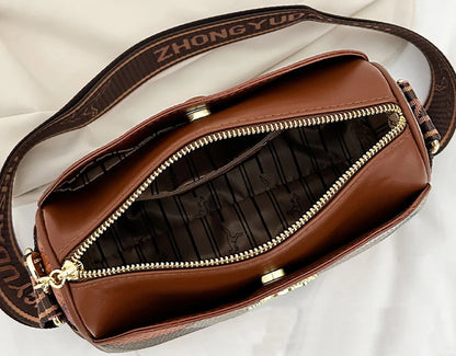 Splicing Shoulder Bag Soft Leather Female Wallet Crossbody Bag Messenger Bags Luxury Designer