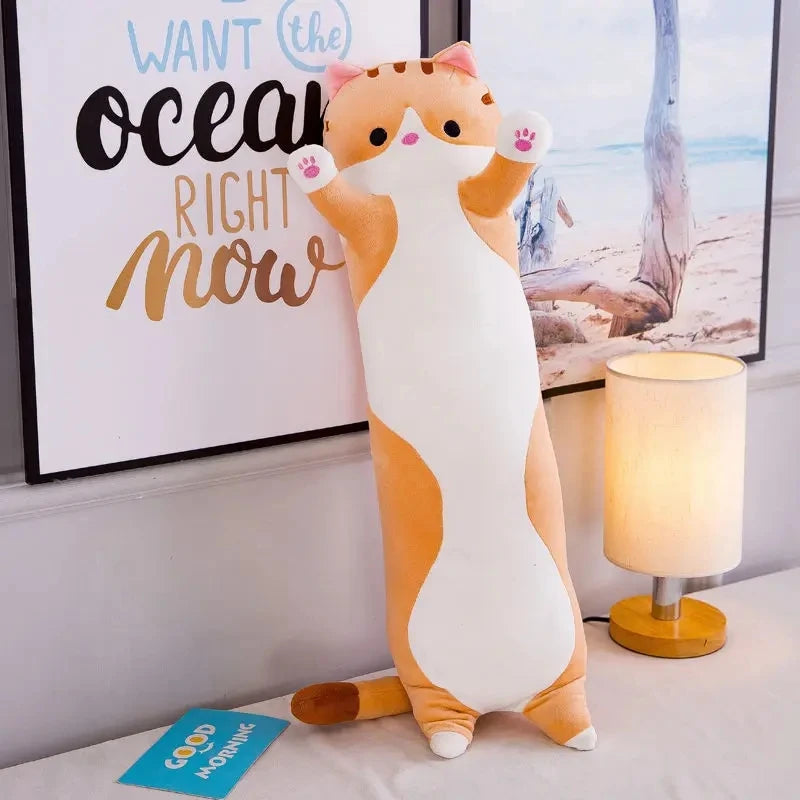 Lovely Husky Side Sleeping Body Pillow 50-150cm Bed Sofa Home Decorative Long Pillow Classmate Friend Birthday Present Cute Gift
