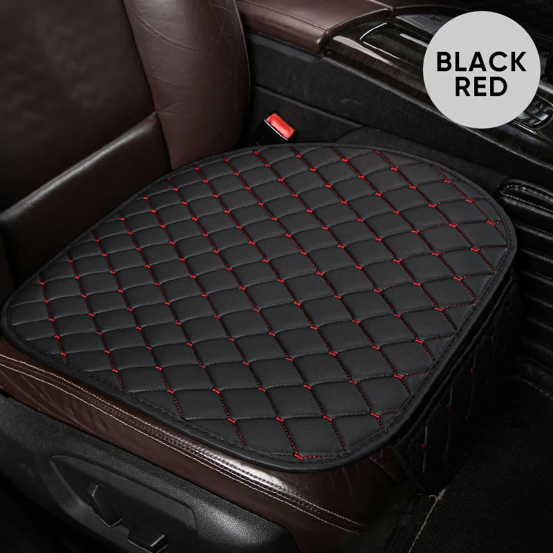 PU Leather Car Seat Cover Seat Back Cushion Minimalism Seat Cushion Universal Wear-resistant and Durable Four Seasons Pad Mat