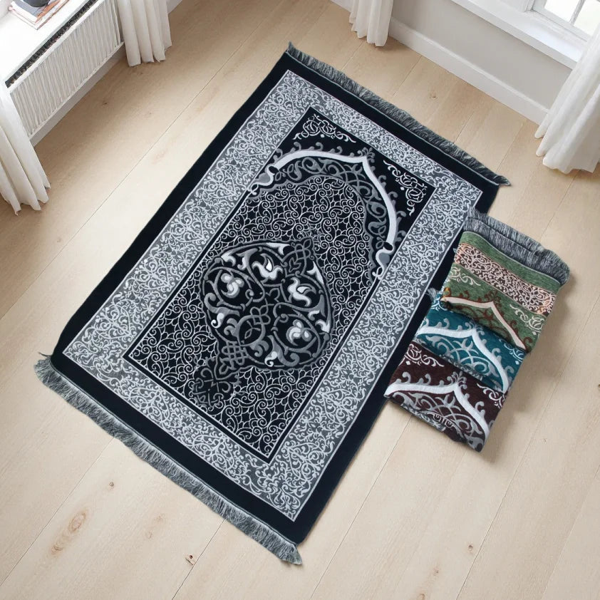 Muslim Prayer Rug Travel Prayer Mat Islamic Gifts for Women Men Portable Prayer Mat Islam Islamic Prayer Rug