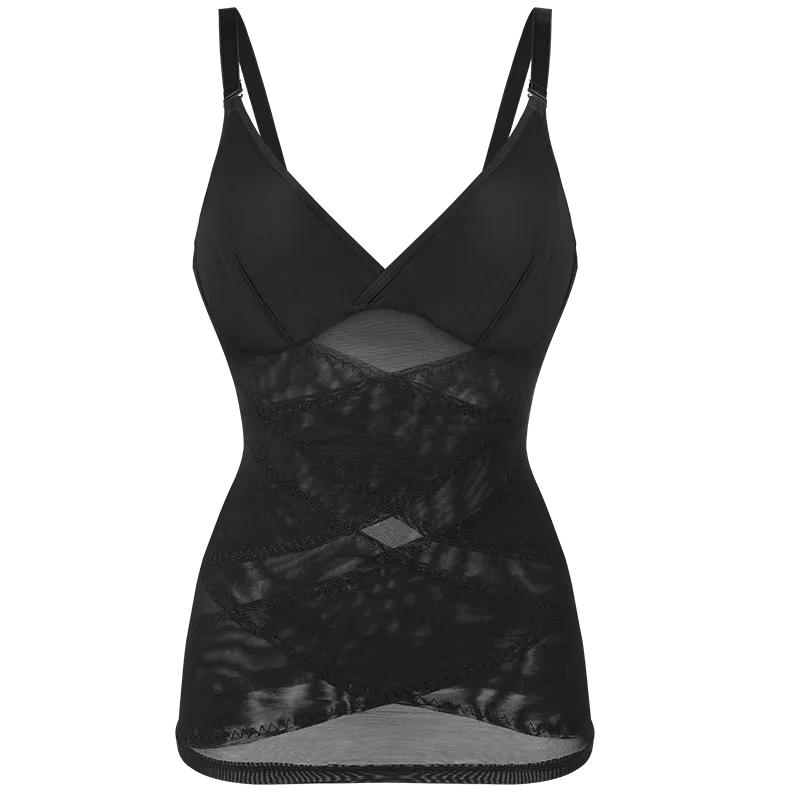 Women Built-In Bra Shapewear Camisole – Tummy Control Slimming Tank Top