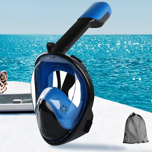 Underwater Scuba Anti Fog Full Face Diving Mask Snorkeling Respiratory Masks Safe Waterproof Swimming Equipment for Adult