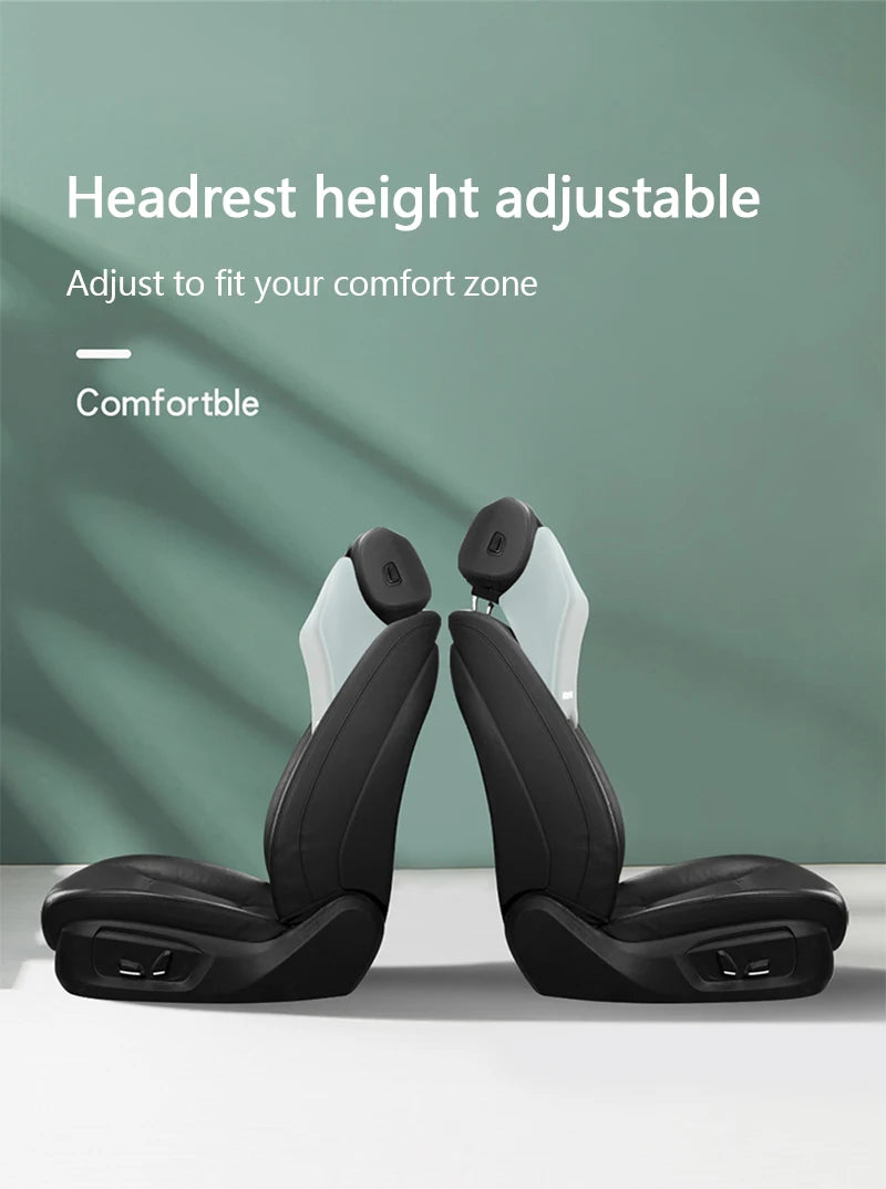 Car Lumbar Back Support Headrest Neck Pillow Memory Foam Lumbar Pillow Universal Soft Neck Pillows Cushion Car Supplies