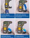 Button Cell Battery Tester Power Bank Detectors 9V N D C AA AAA Universal Household LCD Display Battery Tester Tools