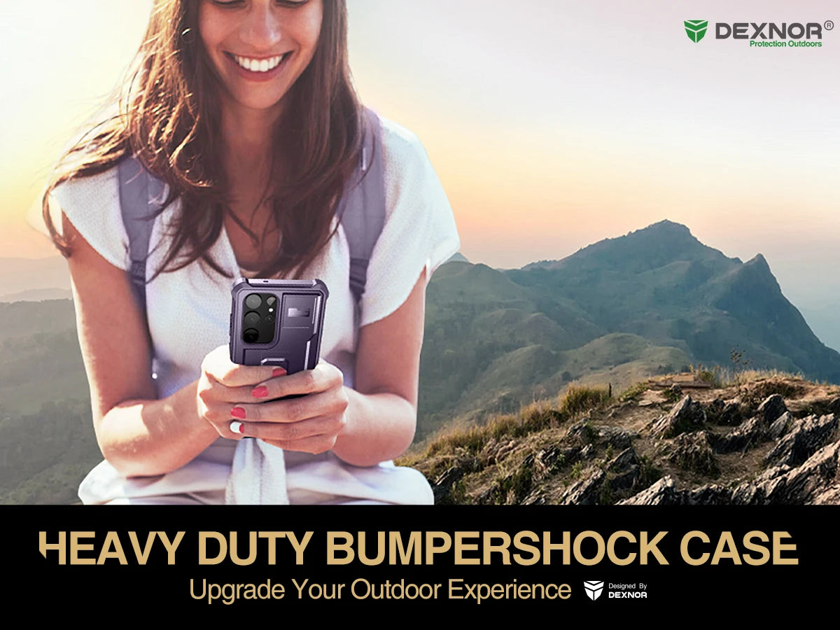 Full Body Heavy Duty Military Grade Protection Built-in Screen Protector and Kickstand for Samsung Galaxy S23 Ultra Case6.8 inch