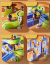 Versatile megnetic Attraction megnetic Block Track Electric Small Train megnetic Car Car Railtrack Set Toy  Gifts
