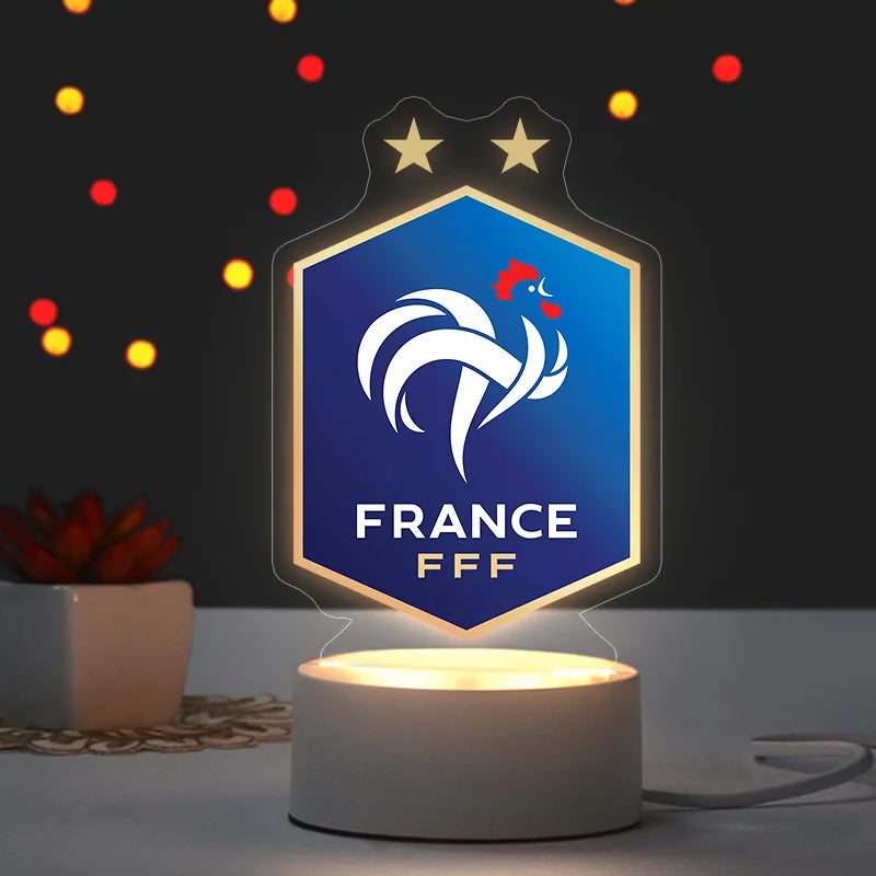 2026 Football Mascot Trophy LED Night Light Desktop Lamp Collectible Decoration